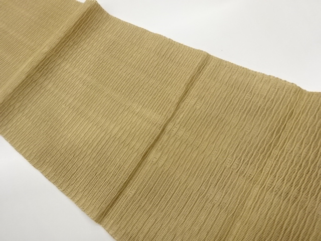 JAPANESE NAGOYA OBI FOR SUMMER / WOVEN ABSTRACT STRIPE